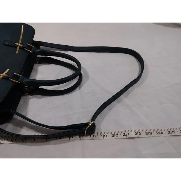 Dasein Handbag Large Satchel Shoulder Bag Purse with Matching Wristlet Teal - Picture 14 of 16